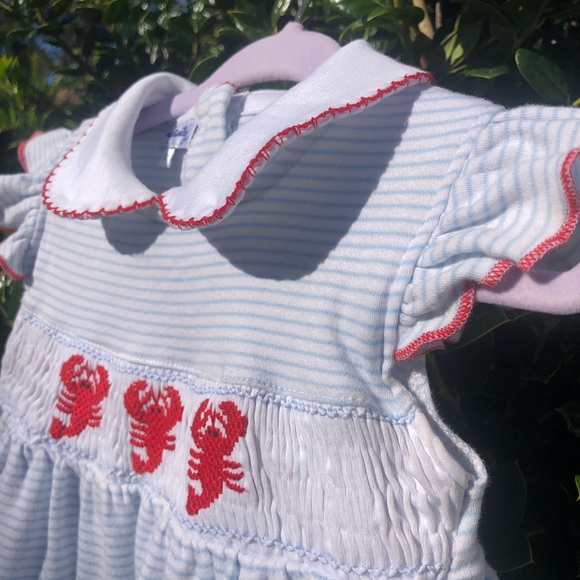 Like new smocked dress. It was only worn a couple of times! - Picture 2 of 5